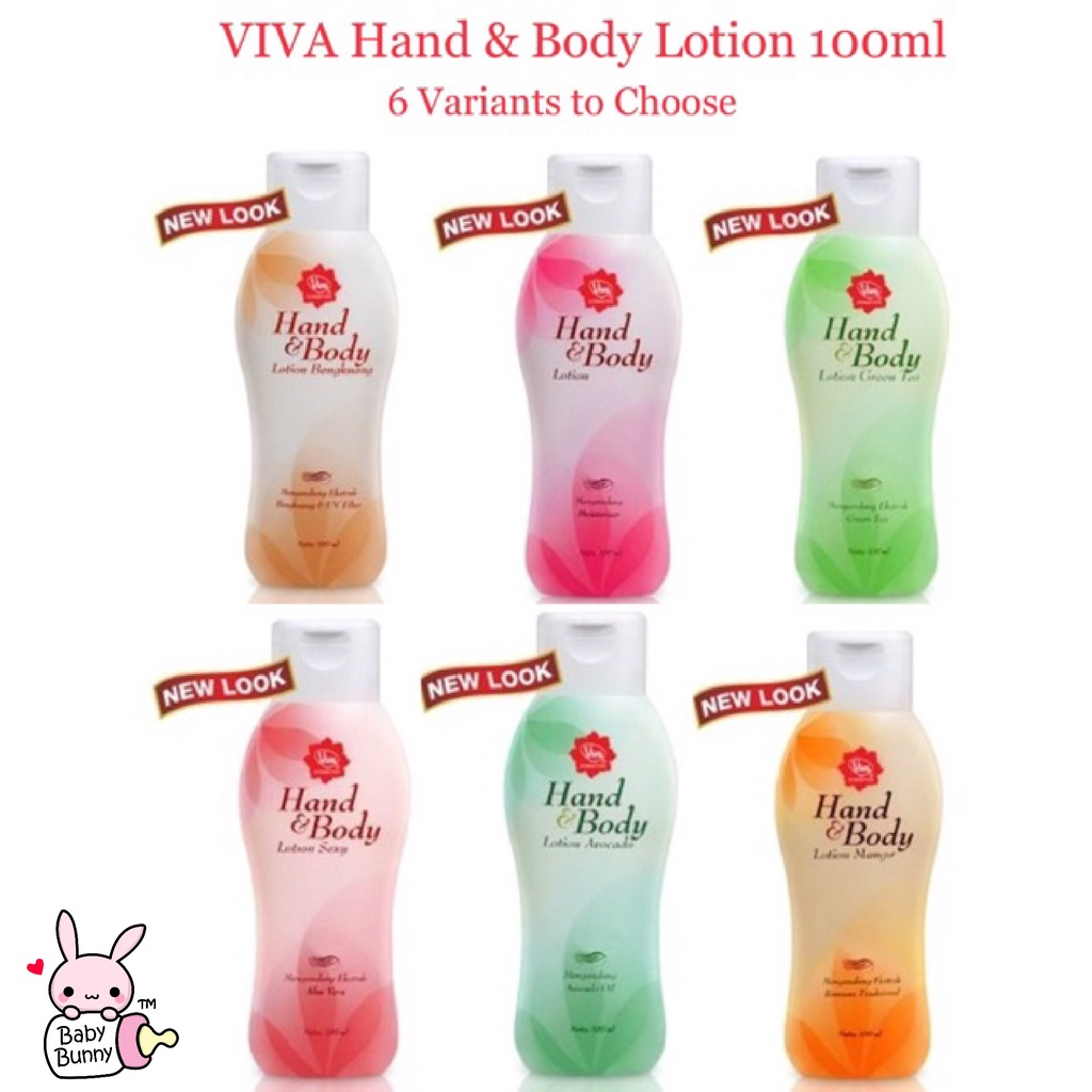 ❤ BELIA ❤ Viva Hand &amp; Body Lotion 100ml BPOM Halal