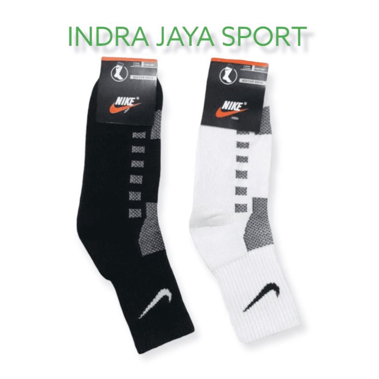 Nike Kaos Kaki Sport Olahraga Bola Badminton Bulutangkis Voly Bahan Terry Tebal