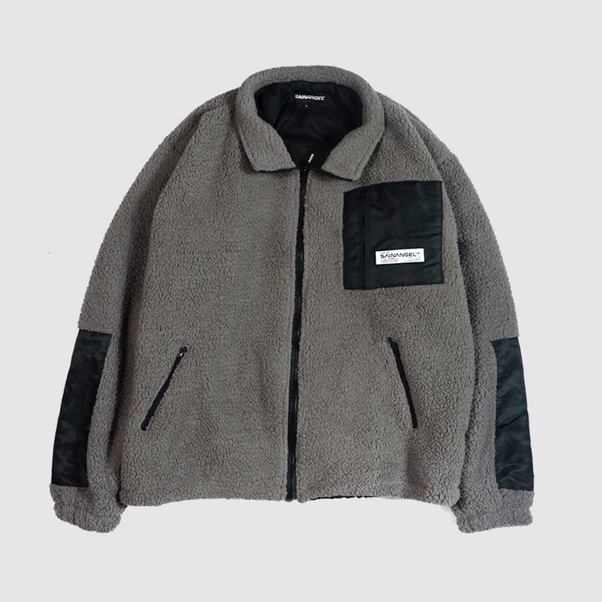 SAINANGEL SHERPA BLESSED ( DARK GREY )