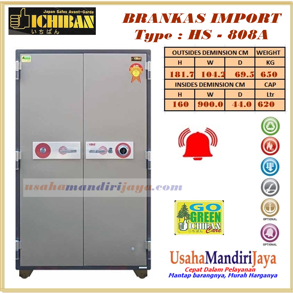 ichiban HS-808A Brankas Tahan Api