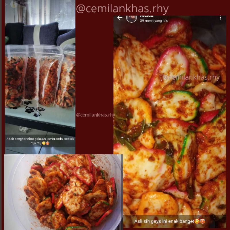 KERUPUK SEBLAK 100g KENCUR DAN EXTRA DAUN JERUK / CEMILAN MURAH / SNACK / MAKANAN RINGAN