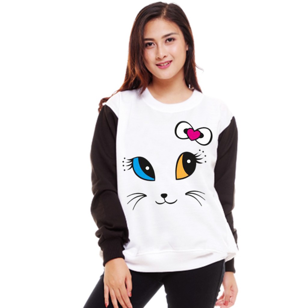 BESS - Sweater Murah RoundHand!!! Sweater ROUNDHAND CAT