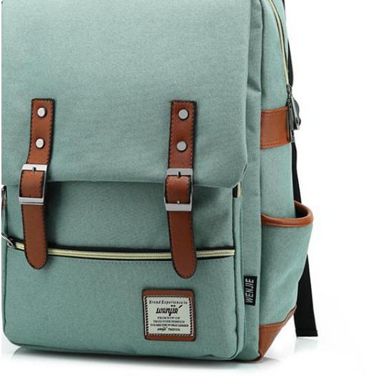 (TERMURAH) Tas ransel sekolah kuliah kerja pria wanita back bodypack laptop Korea ...