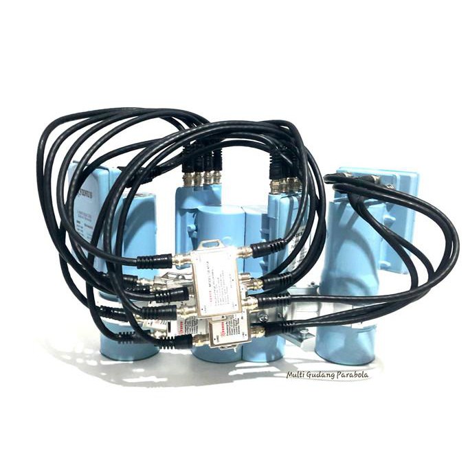 LNB VENUS C BAND 7480 4 SATELITE 4 RECEIVER