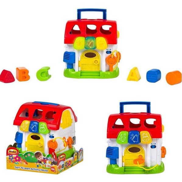 Winfun Sort N Learn Activity House