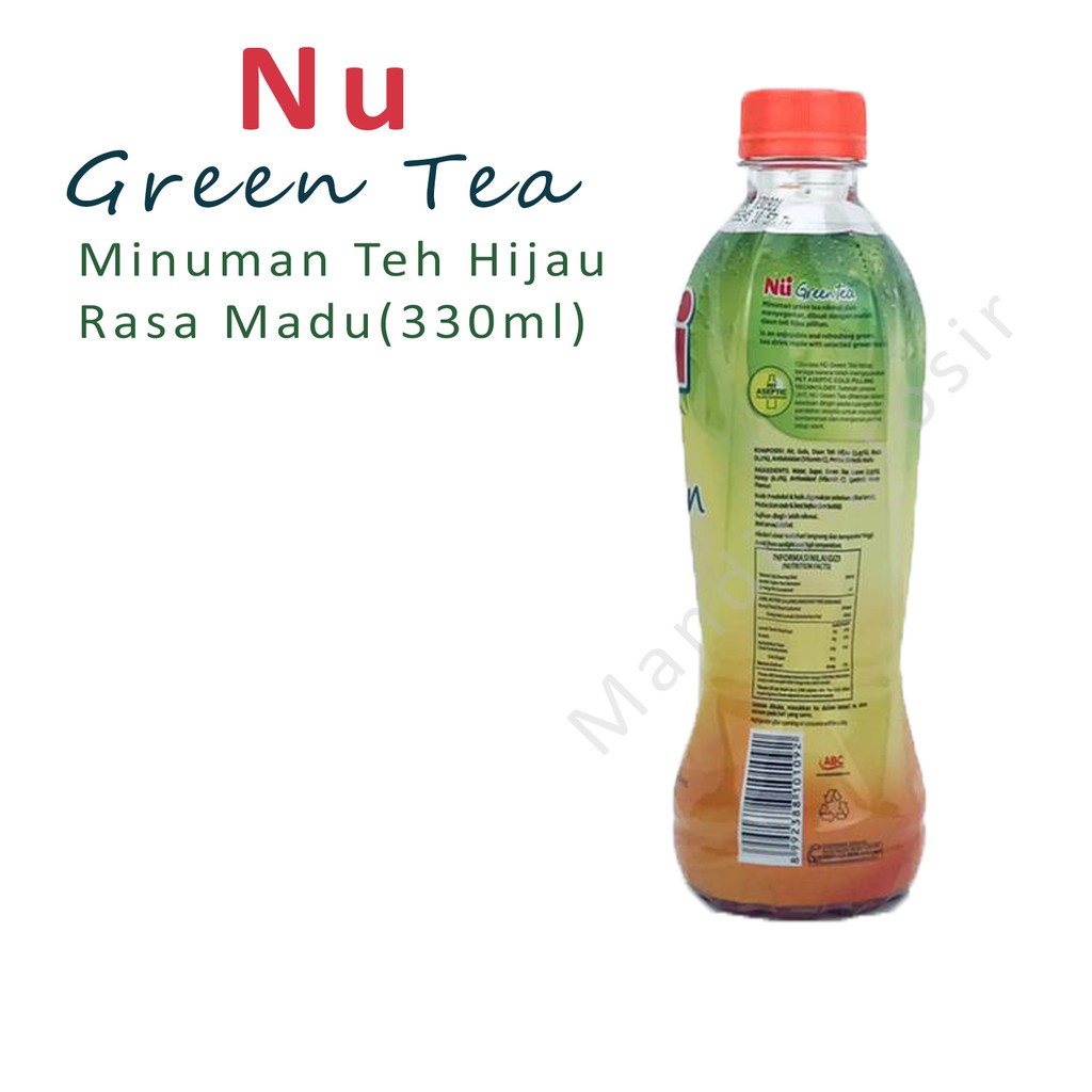 * MINUMAN NU GREEN TEA 330ML 3 VARIAN RASA