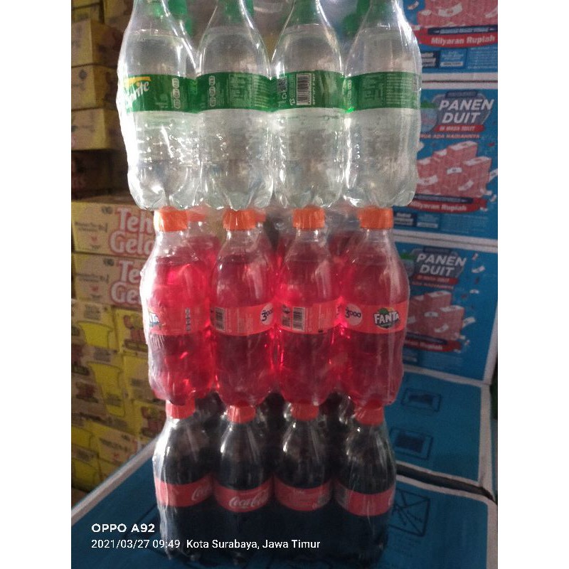 sprite.cola.fanta 250 ml isi 12 botol