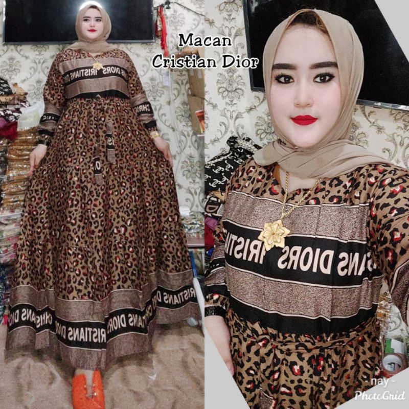 Gamis Macan cristian dior Jumbo