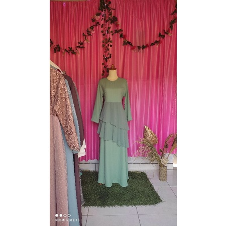nyimas dress 2022 /gaun muslimah /gaun wisuda /gaun muslimah