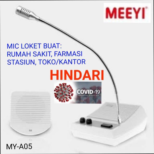 Mic Loket Buat di Kasir Rumah Sakit, Bank, Bioskop, Kereta, Terminal