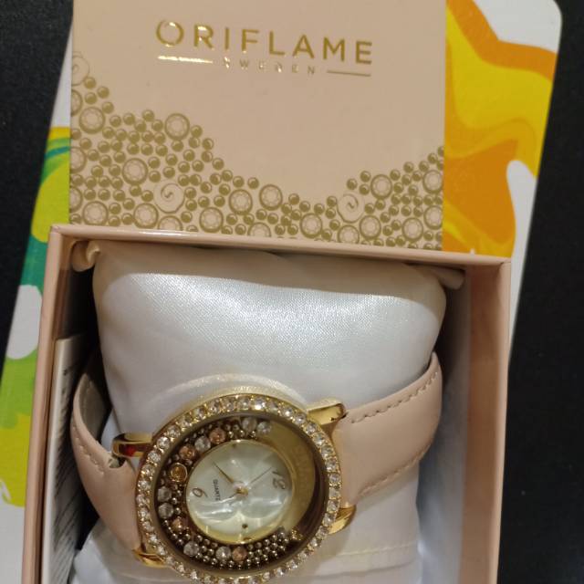 Jam Tangan Oriflame Crystal watch