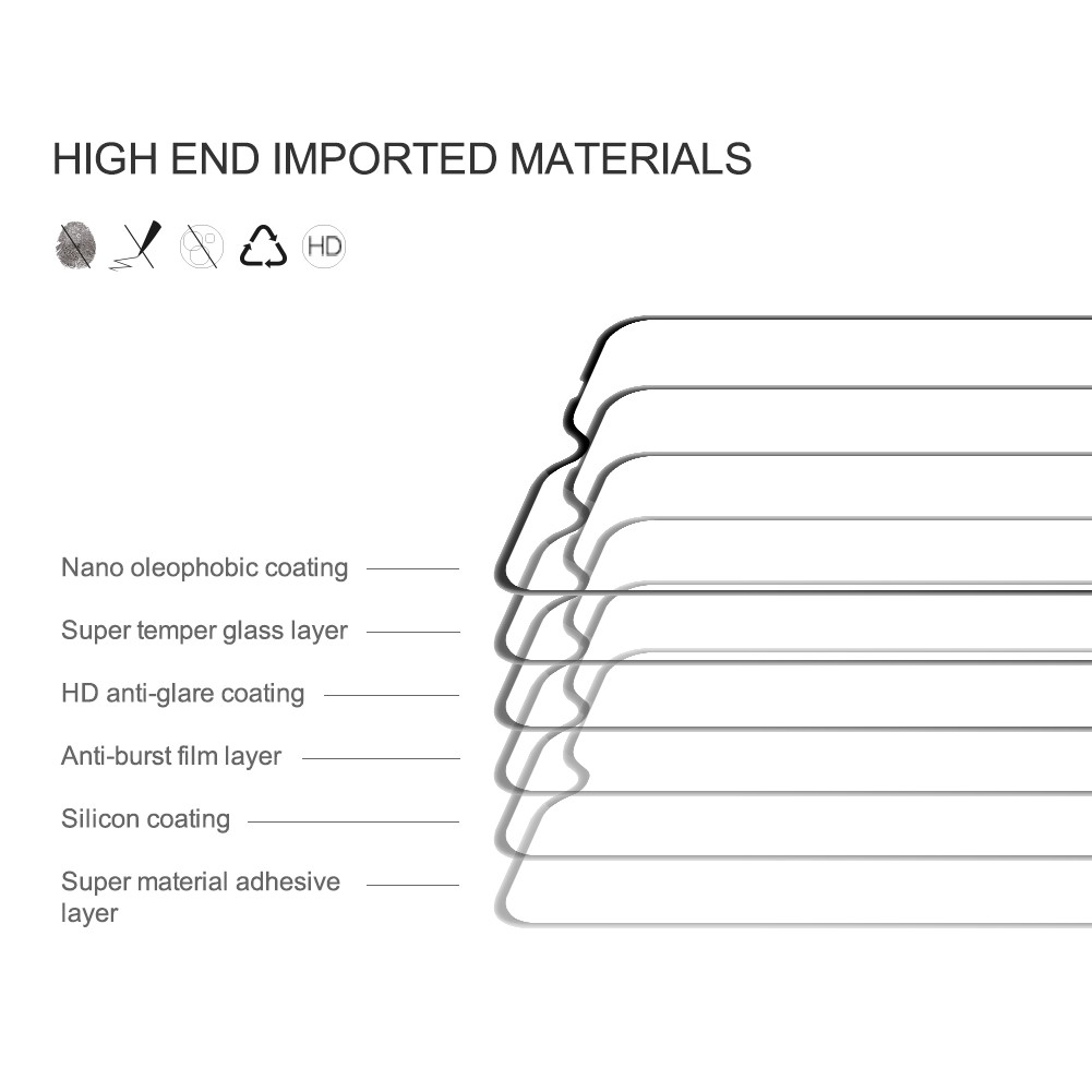 Tempered Glass HUAWEI Nova 8 SE Nillkin Amazing CP+ Pro Original