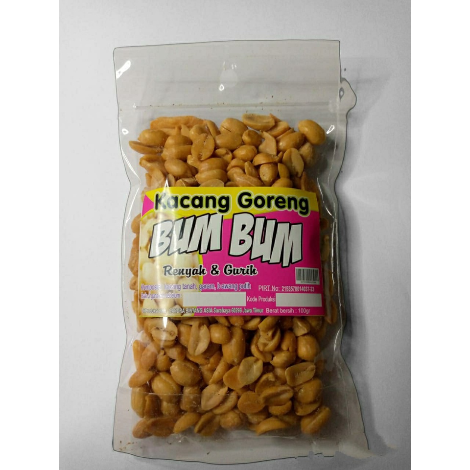 

Kacang goreng bawang - BUMBUM 100gr