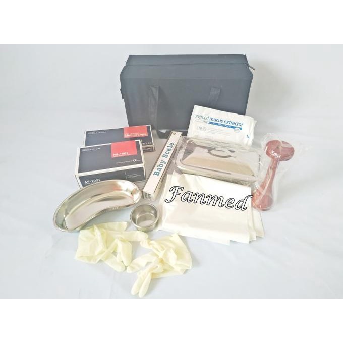 Bidan Kit Lengkap Bidan Kit Set Alat Instrumen Perlengkapan Bidan