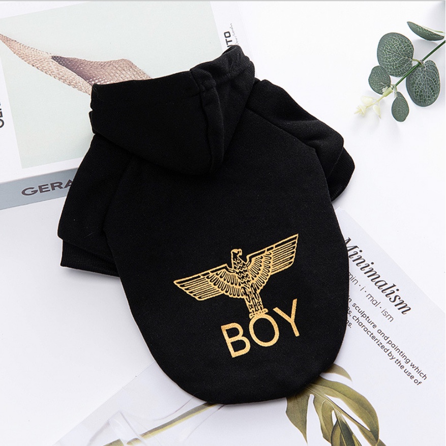 Baju HOODIE BOY LONDON Pet Anjing Kucing
