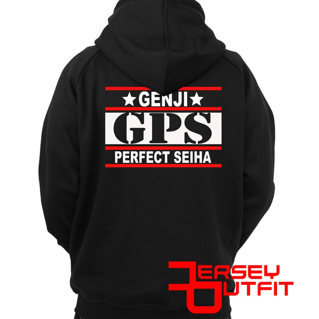 HOODIE ZIPPER SWEATER ANIMAX CROWS ZERO GENJI GPS PERFECT SEIHA LOGO