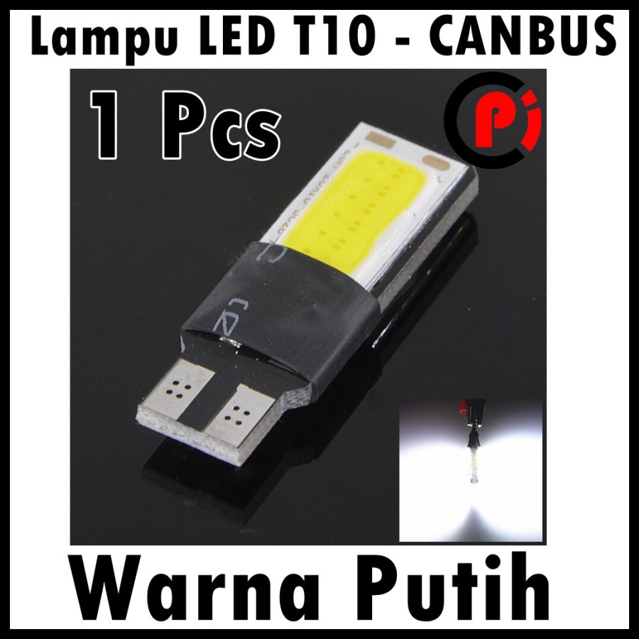 T10 Lampu LED Canbus SMD COB Untuk Mobil Motor Sein Senja 194 501