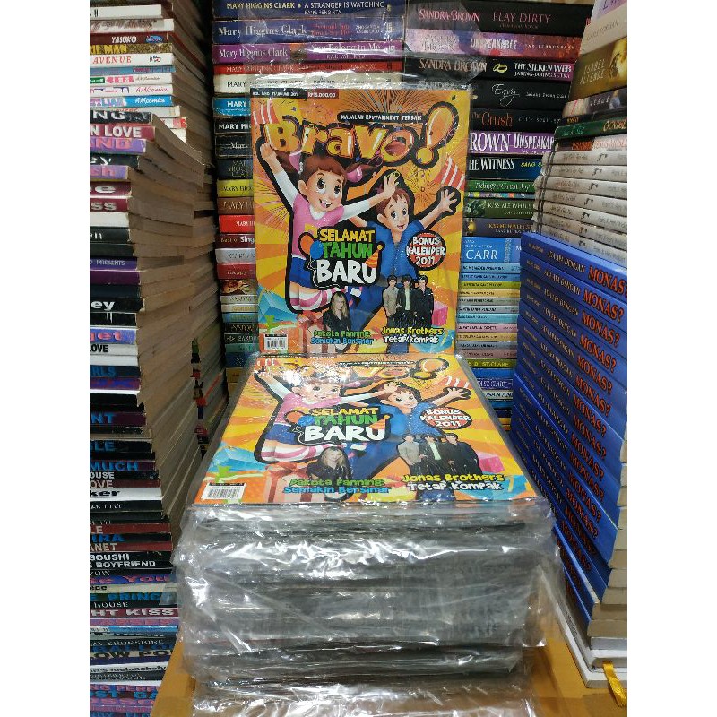 Majalah edutainment terbaik bravo edisi januari 2011 bonus kalender