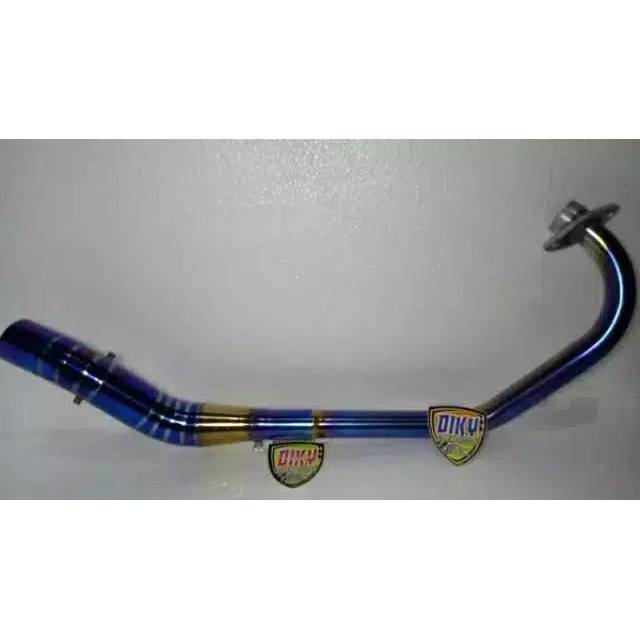 Pipa leher knalpot  racing  satria fu
