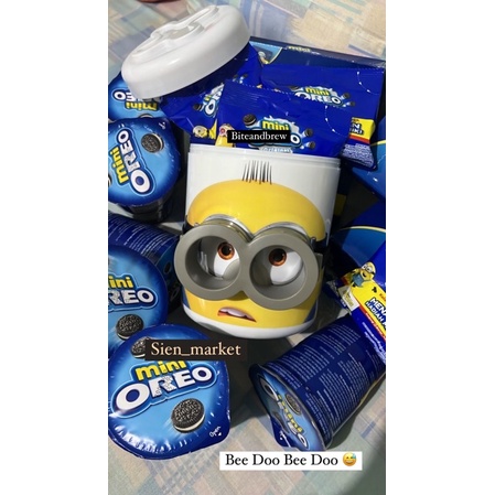 MINIONS OREO MINIONS X OREO MINION PAPOY MINION JAR BUNDLE JAR OREO JAR