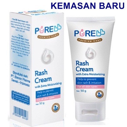 Pure Bb Rash Cream With Exstra Moisturizing 50gr