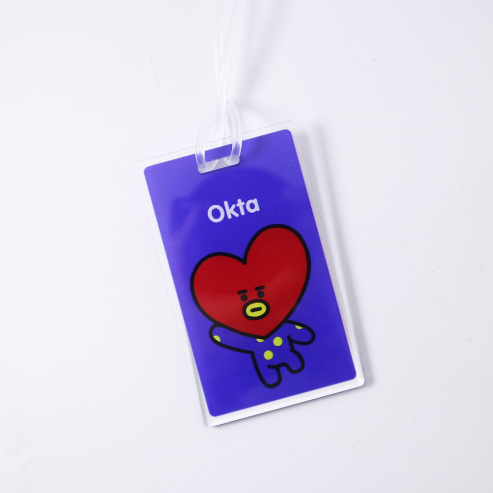 BTS BT 21 Bag Tag | Luggage Tag | Custom Nama