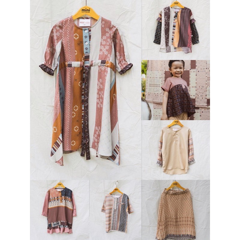 SALE‼️ Set Kids Raya Collection Anak Ria miranda x cotton ink , Riamiranda Prana