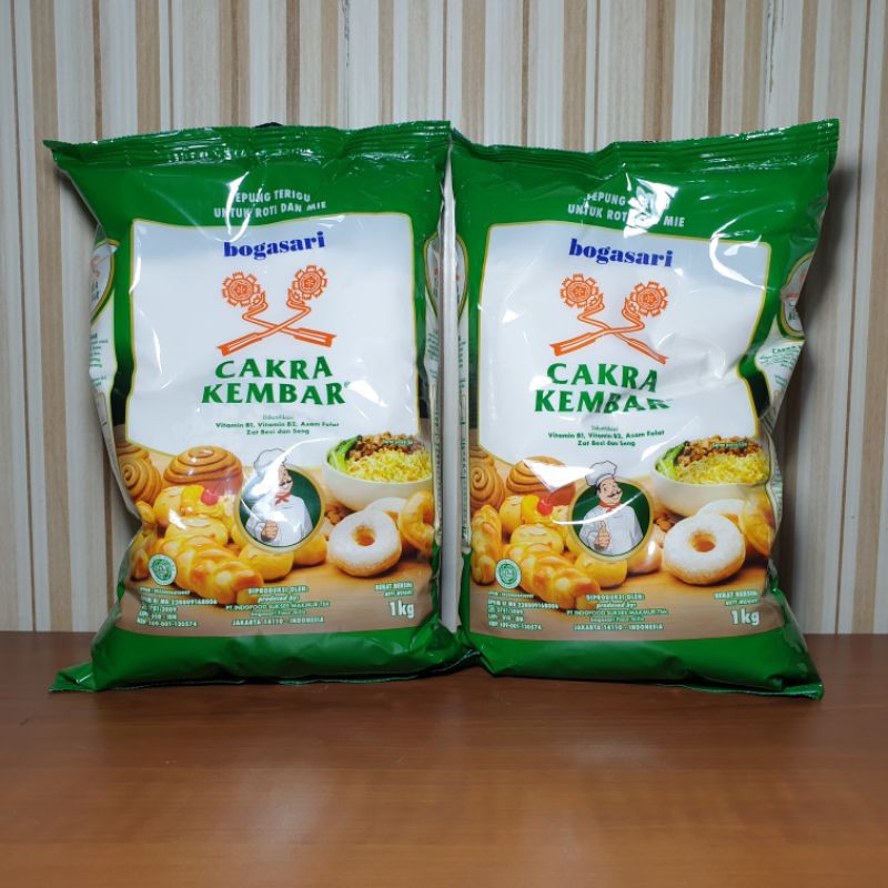 

Tepung Terigu / Tepung Cakra Kembar Premium 1kg