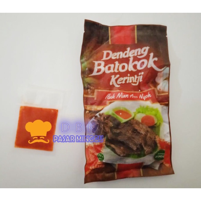Dendeng Sapi Batokok 210gr- ASLI KERINCI SUMATERA daging dendeng
