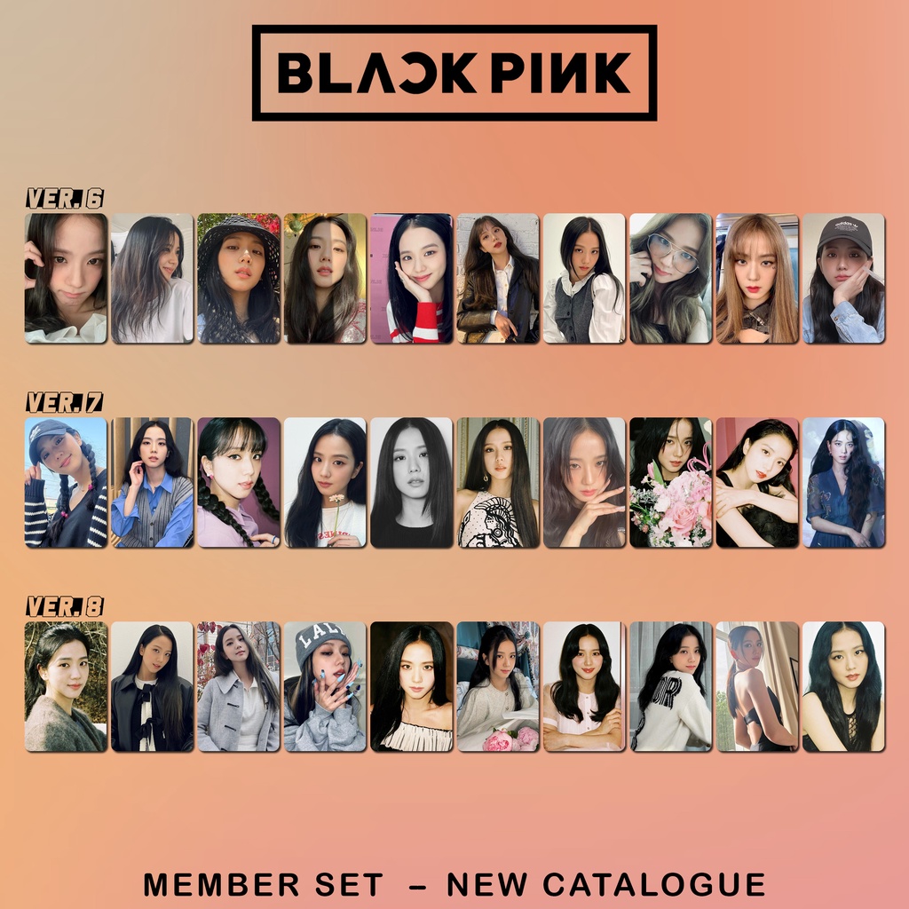 UNOFFICIAL PHOTOCARD BLACKPINK MEMBER SELCA