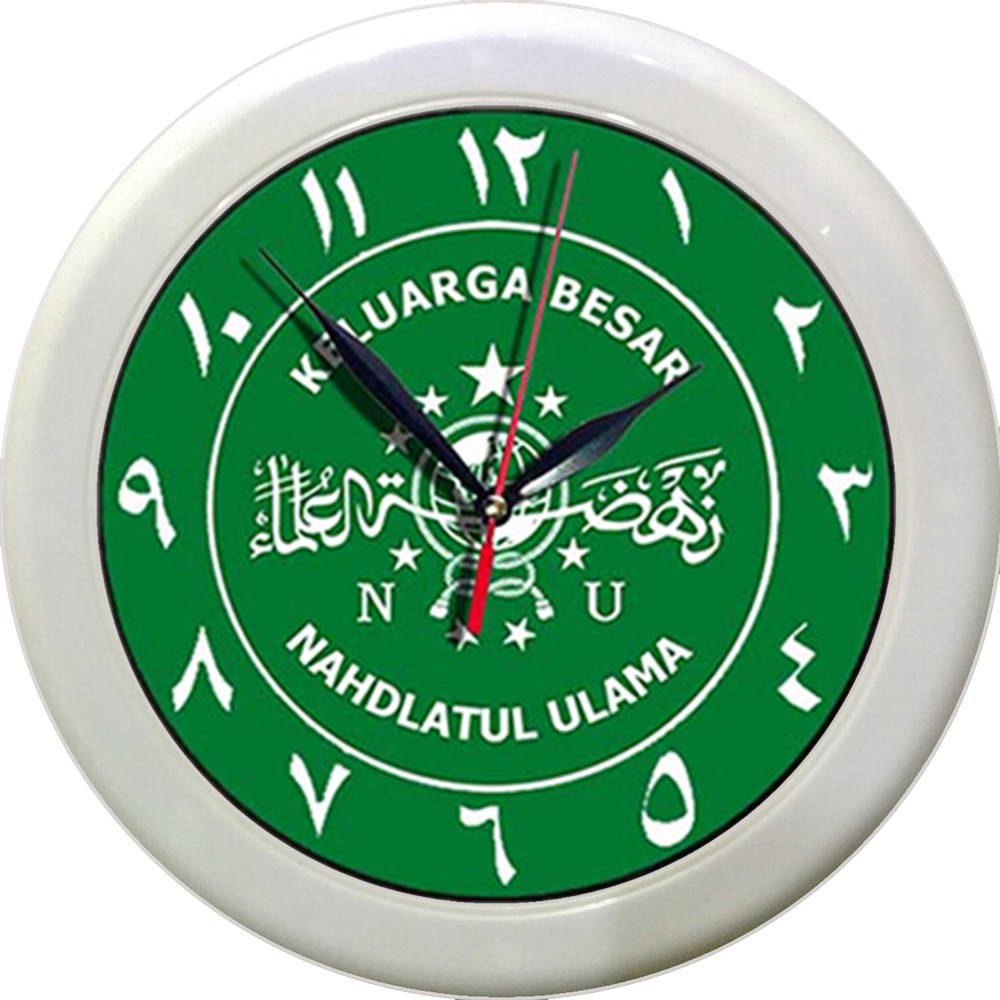 JAM DINDING NAHDLATUL ULAMA 2   (DIAMETER 30CM)