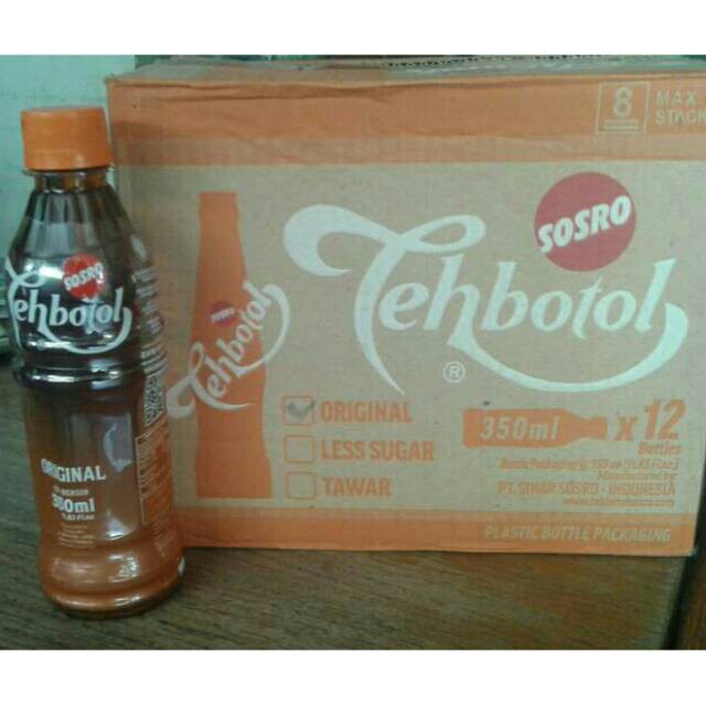 

Sosro Botol 250 ml isi 12 pcs / KARTON