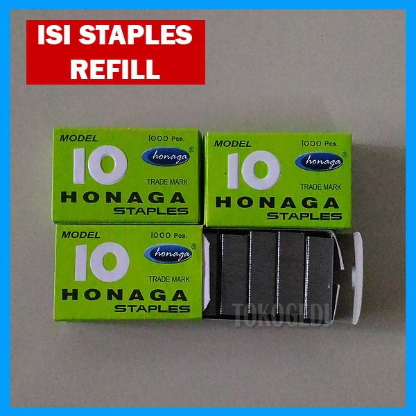 

TGD ISI STAPLES HONAGA 1 BOX REFILL TG0325A