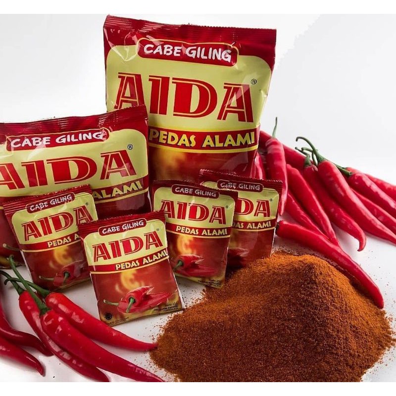 

Cabe Tabur Extra Pedas AIDA 250g
