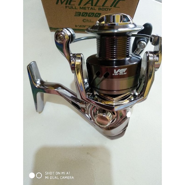 reel versus metallic 3000 metal body