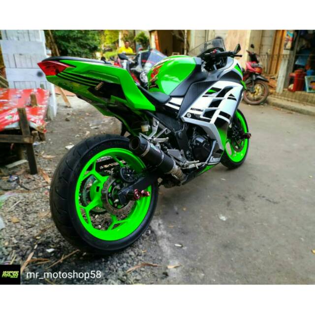 Undertail ninja250FI fender ninja 250 selamcar ninja 250 FI spakbor ninja 250