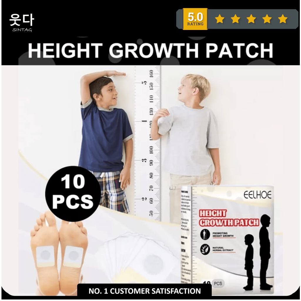 Koyo Herbal Peninggi Badan Eelhoe Height Growth Patch isi 10 Patch