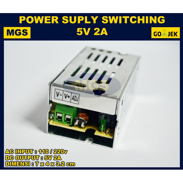 3Pcs Power Supply Switching 5V 2A