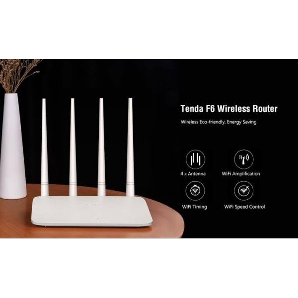 Tenda F6 Wireless Router F 6 N300 Easy Setup