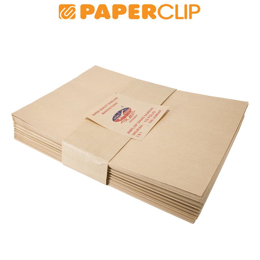 

AMPLOP SAMSON 318 19*28@100 1/2 FOLIO