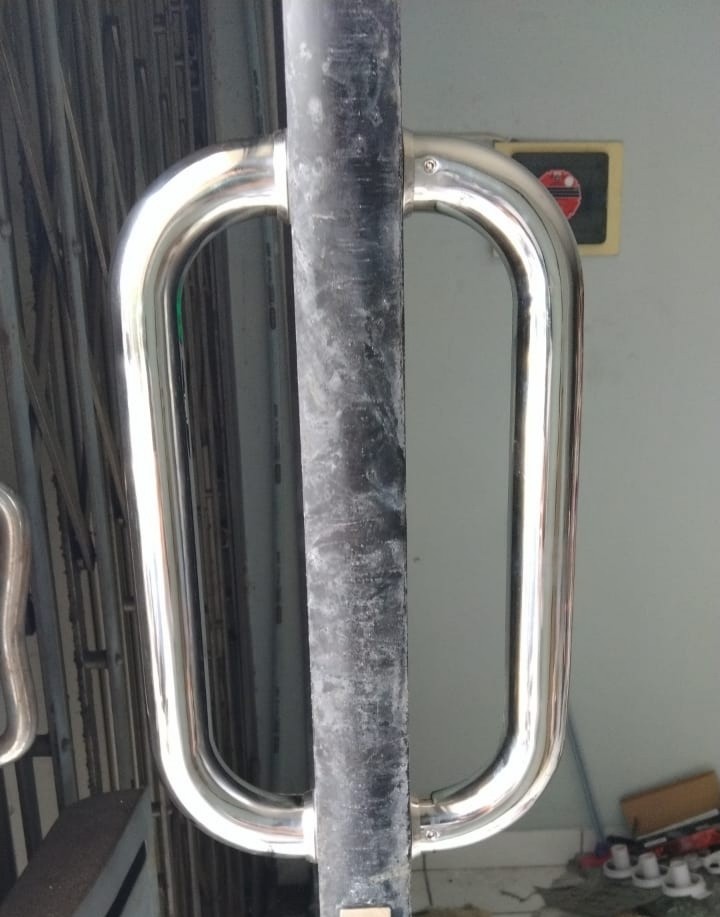Termurah Pull Handle Pipa C 32 X As 30 Cm Handle Pintu Kaca Kayu Aluminium Weldom