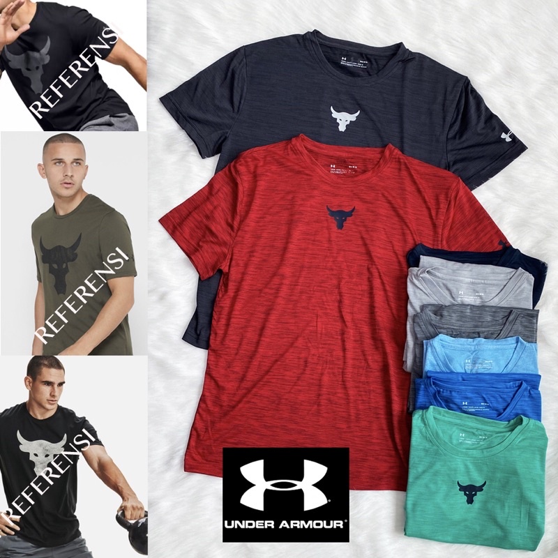 Atasan Kaos Pria Lengan Pendek (UA17 BULL JERSEY)