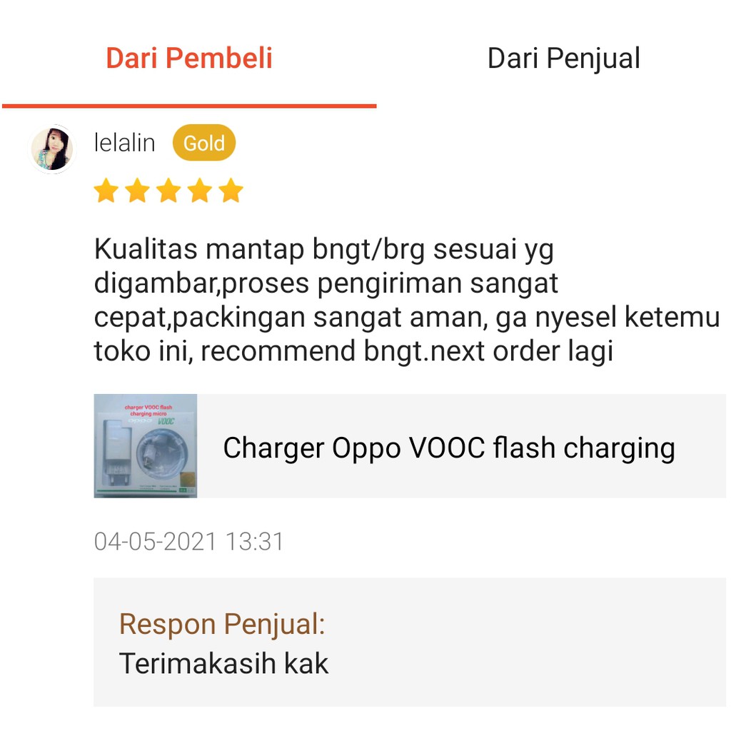 Charger oppo R17 vooc Flash Charging