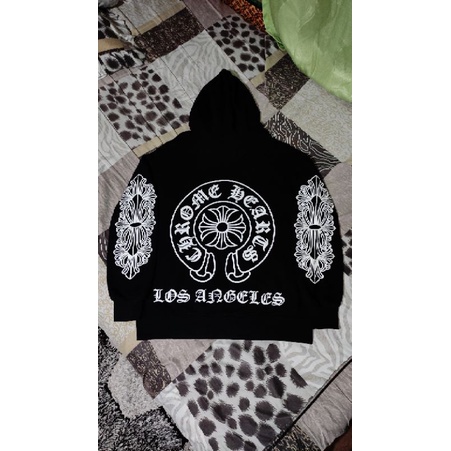 Hoodie Zip Chrome Hearts second Original