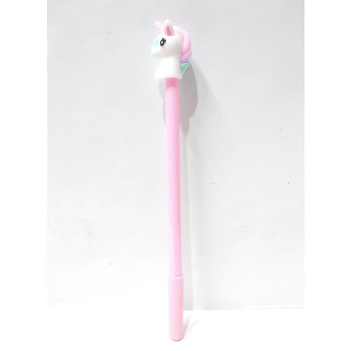 

STOK TERBATAS Pulpen Bolpen Kepala Unicorn Alat Tulis Gel Hitam 0.5 mm Tipe L - Kuning