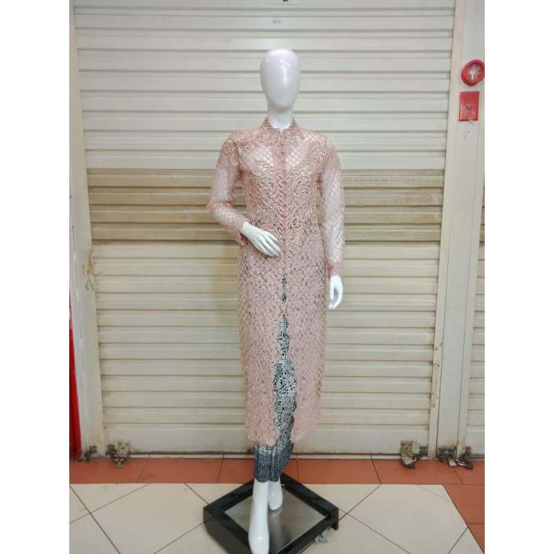KEBAYA AKAD NIKAH TILE KOTAK FULL PAYET JEPANG