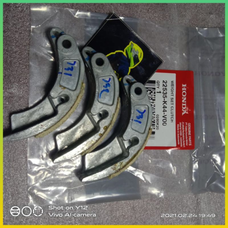 Kampas Ganda Kampas otomatis Ori AHM Beat Fi pop street ESP Scoopy Fi