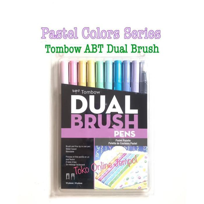 

Kaligrafi / Dual Brush Pen Pastel Palette Abt Tombow 56187 Spidol Marker Atk0855Tw Murah Meriah Ready