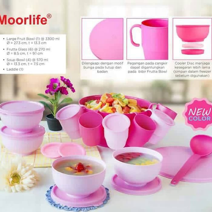 MOORLIFE Gelas Frutta Glass TERMURAH