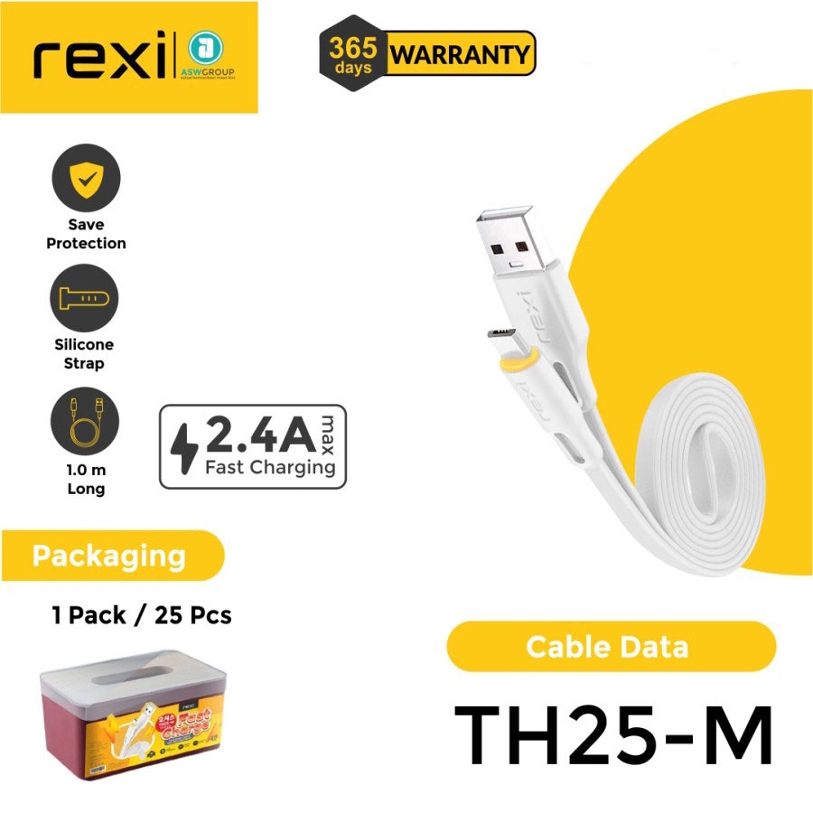 KABEL MICRO REXI FAST CHARGING 2.4A TH25-M